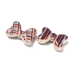 Printed Opaque Acrylic Beads&nbsp;OACR-I027-01A-02