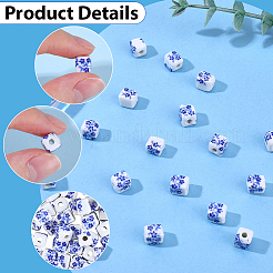Handmade Porcelain Beads&nbsp;PORC-SC0001-32A