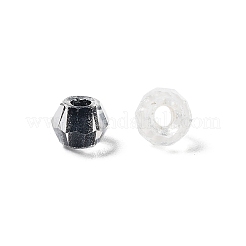 100Pcs Transparent Inside Colours Glass Beads&nbsp;GLAA-P061-01C