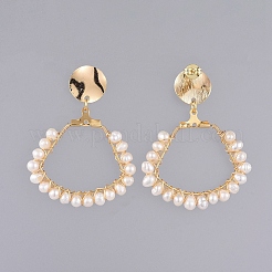 Dangle Stud Earrings&nbsp;EJEW-JE03987-03