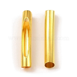 Brass Tube Beads&nbsp;KK-D040-04G