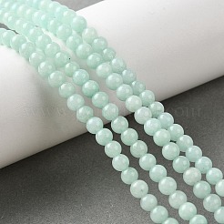 Natural Malaysia Jade Beads Strands&nbsp;G-A146-4mm-B06-01