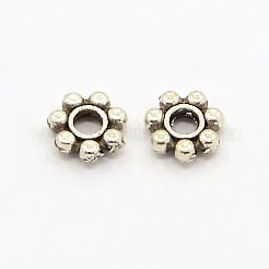 Tibetan Style Alloy Spacer Beads&nbsp;TIBEB-S039-024AS-NR