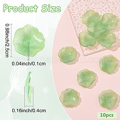 10Pcs Lotus Leaf Bead Caps&nbsp;SACR-YW0001-95