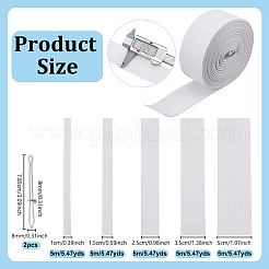 25M 5 Styles Polyester Ribbon&nbsp;OCOR-NB0002-72B