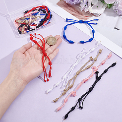 12Pcs 6 Colors Nylon Threads Bracelets Making&nbsp;AJEW-UN00047