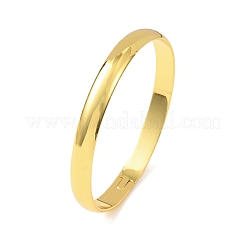 Brass Plain Bangles&nbsp;BJEW-C140-32G