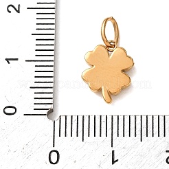 304 Stainless Steel Micro Pave Clear Cubic Zirconia Charms&nbsp;CU-CBA703A-06G
