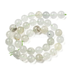Natural Green Beryl Beads Strands&nbsp;G-F787-01-10mm