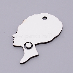 Sublimation Blanks Keychains&nbsp;LS-KEYC-WH0018-28