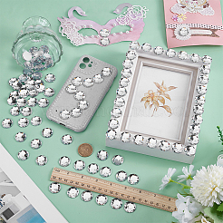 100Pcs Self-Adhesive Acrylic Rhinestone Stickers&nbsp;DIY-FG0007-45