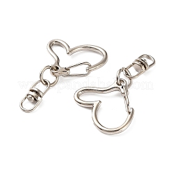Zinc Alloy & Iron Swivel Clasps&nbsp;FIND-K026-13P