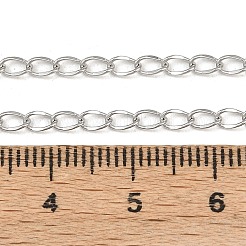Tarnish Resistant 304 Stainless Steel Twisted Chain Necklaces&nbsp;STAS-O053-18P