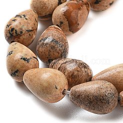 Natural Picture Jasper Beads Strands&nbsp;G-B106-A18-02