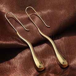 304 Stainless Steel Dangle Earrings&nbsp;EJEW-U048-01G