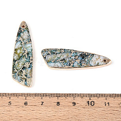 Dyed Natural Regalite/Imperial Jasper/Sea Sediment Jasper Pendants&nbsp;G-T143-25B
