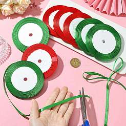 8Rolls 2 Colors Single Face Satin Ribbon&nbsp;OCOR-FS0001-09