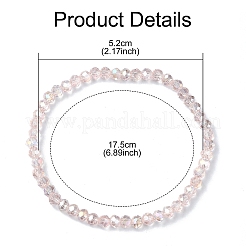 5Pcs Glass Beaded Stretch Bracelet Sets&nbsp;BJEW-YW00003-01