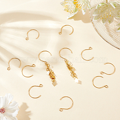 50Pcs Ion Plating(IP) 304 Stainless Steel Earring Hooks&nbsp;STAS-UN0058-52