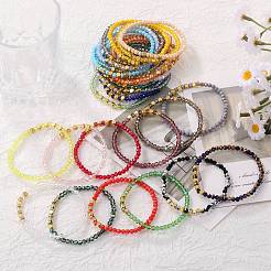 Glass Beads Bracelets&nbsp;BJEW-SW01604-02