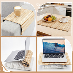 Bamboo Sofa Armrest Tray&nbsp;AJEW-WH0816-622