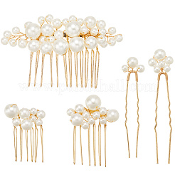 Iron Hair Sticks & Hair Combs&nbsp;OHAR-WH20008-06G
