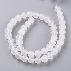Natural White Jade Beads&nbsp;G-J390-C02-38
