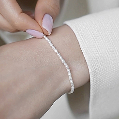 Bohemian Sterling Silver & Freshwater Pearl Beaded Bracelets&nbsp;VY4924-1