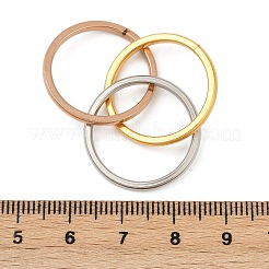201 Stainless Steel Trinity Interlocking Ring Finger Rings&nbsp;FS-WG6776A-01