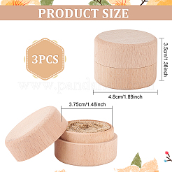 Wooden Ring Boxes&nbsp;CON-WH0078-24B