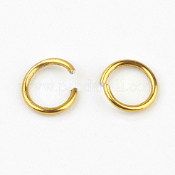 Anodized Aluminum Open Jump Rings&nbsp;X-ALUM-R005-1.0x10mm