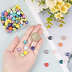 100Pcs Glazed Porcelain Beads&nbsp;FIND-FH0005-07