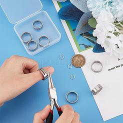 9Pcs 3 Styles 201 Stainless Steel Auxiliary  Ring&nbsp;TOOL-UN0001-29