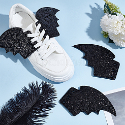Glitter Imitation Leather Shoe Accessories&nbsp;FIND-WH0110-871