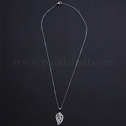 Non-Tarnish 201 Stainless Steel Pendants Necklaces&nbsp;NJEW-S105-JN715-45-1