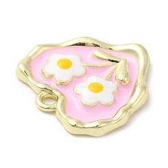 Alloy Enamel Pendants&nbsp;PALLOY-P294-04G-05
