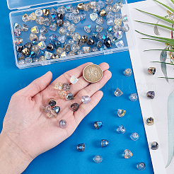 120Pcs 12 Styles Electroplate Glass Beads&nbsp;EGLA-PH0001-56