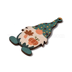 Printed Wood Pendants&nbsp;WOOD-B009-02D