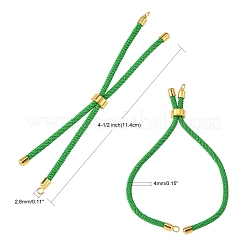 Nylon Twisted Cord Bracelet Making&nbsp;MAK-M025