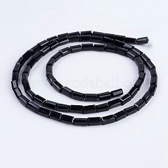 Opaque Glass Beads Strands&nbsp;EGLA-F123-3x6mm-NC20