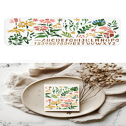 PET Hollow Out Drawing Painting Stencils&nbsp;DIY-WH0626-010