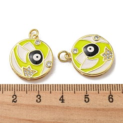 Real 18K Gold Plated Brass Pendants&nbsp;KK-L209-009G-01