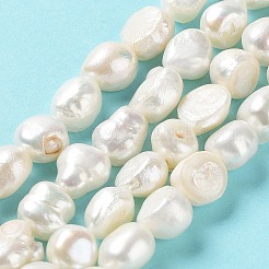 Natural Cultured Freshwater Pearl Beads Strands&nbsp;PEAR-Z002-11