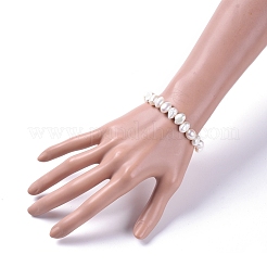 Natural Pearl Stretch Bracelets&nbsp;BJEW-JB04735-01