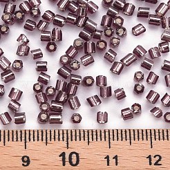 8/0 Glass Bugle Beads&nbsp;SEED-S032-07A-56B