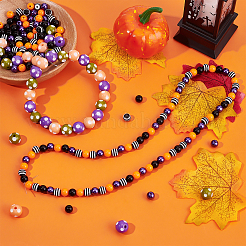 DIY Beads Jewelry Making Finding Kit for Halloween&nbsp;DIY-OC0008-65