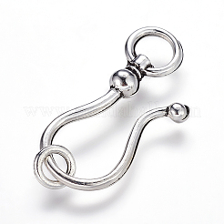Tibetan Style S Hook Clasps&nbsp;X-LF5091Y
