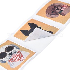 200Pcs Roll Dog Stickers&nbsp;DIY-U008-08B