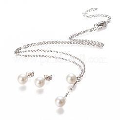 304 Stainless Steel Jeweley Sets&nbsp;SJEW-I203-09