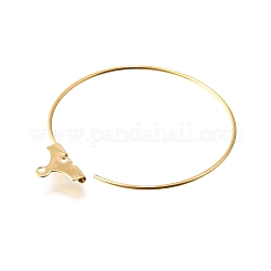 PVD Vacuum Plating 304 Stainless Steel Pendants&nbsp;STAS-T031-20-30mm-G